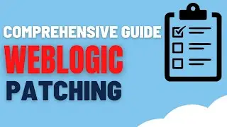 Patch Oracle Weblogic 14c | How to Patch Weblogic Server | OPATCH | PSU | SPB
