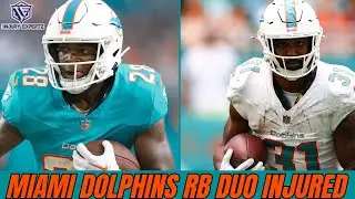 Miami Dolphins Running Backs Suffer Injury