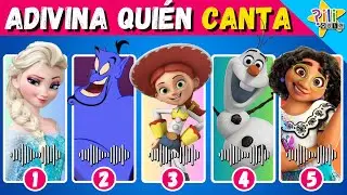 Adivina quién canta 🎶🎤🎙️| Disney Quiz Trivia | Moana, Elsa, Olaf, Encanto, Toy Story, Frozen, Anna