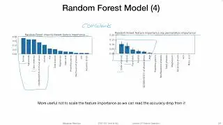 13.4.3 Feature Permutation Importance Code Examples (L13: Feature Selection)