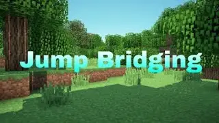 как строиться Джамп бриджингом в Майнкрафт Windows 10 Edition/mcpe 1.18.12