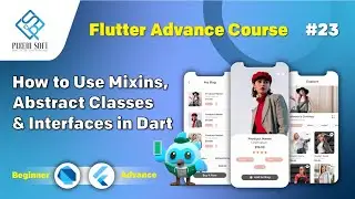 Dart Mixins, Abstract Classes & Interfaces | Flutter OOP Tutorial 
