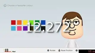 (FORMER WR 27/12/19) Peter Griffin Mii Speedrun: 12.272