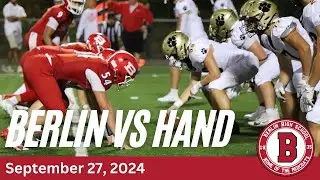 Berlin vs. Daniel Hand Football 9/27/24