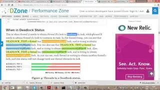 Understanding Thread dumps in WebSphere