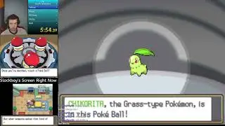 Pokemon HeartGold Blind Nuzlocke Race W/ Slackboy (Wild Ending)