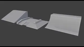Blender 2.8 | Simple skateramp tutorial