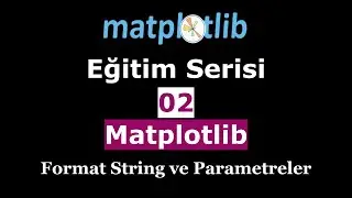 Matplotlib Eğitim Serisi | 02 Matplotlib Format String ve Parametreler