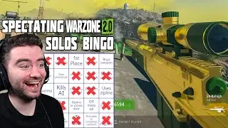 THEY HAVE IT - Warzone 2 Solos Spectating Bingo