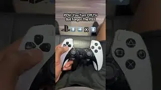 When you forgot to turn off your PS5 💀