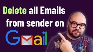How to Delete Emails from One Sender on Gmail