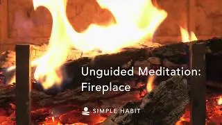 Fireplace | Relaxing Sounds for Sleep, Focus, Study, or Meditation | 1 Hour
