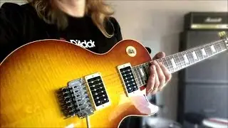 gibson axcess guitar les paul custom floyd rose review demo access