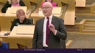 First Minister's Questions - 2 October 2025