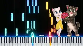 😻 You Get Me 😻 - Tom and Angela (Talking Friends) - Piano