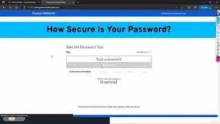5   Lab Check password complexity