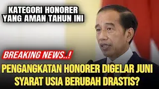 🔴INFO TERBARU..! SYARAT USIA HONORER DIANGKAT PPPK BERUBAH ?