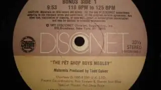 Pet  shop  boys ( Medley ) - DISCONET