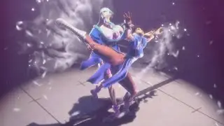 女性ファイター達がマノンと舞う（ストリートファイター6）
