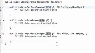 Android Application Development Tutorial   169   OpenGL Renderer Basics