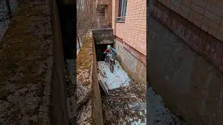 Эндуро на заброшке 