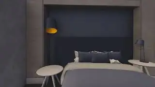 minimalistic modern Bedroom interior design