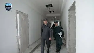 Тошкент шаҳар ИИББ тизимида бунёд этилаётган иншоотларнинг қурилиш жараёнлари кўздан кечирилди