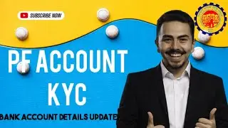 How to apply for Epfo Account KYC  in Bank Details Update 2024