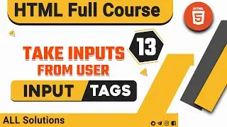 How to take inputs from user with html page