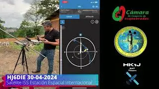 #ISS 30-04-2024 Contacto por medio de la estación espacial internacional