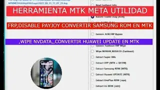 Herramienta MTK META Utilidad V44 / 2022
