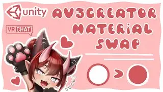 How to Make a Material Swap Toggle Using AV3Creator || VRChat Unity Script Tutorial