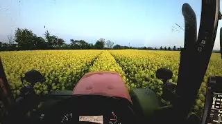 Rzepak - oprysk na opadanie płatka - 09.05.2023 - AgroFoto.pl 4K