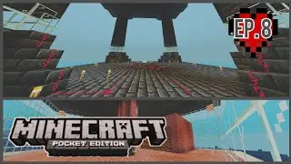 I Built A Best Mob Farm-MCPE Survival Series EP. 8