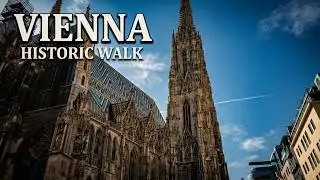 Famous sights in Vienna in March 2024 | Vienna walking tour
