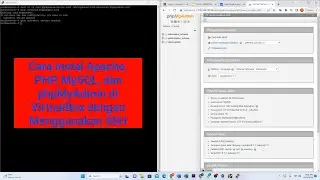 Tutorial Lengkap: Cara Instal Apache, PHP, MySQL, dan phpMyAdmin di VirtualBox Menggunakan SSH