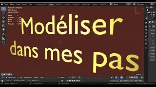 Modéliser dans mes pas blender 3d svm6 n°3
