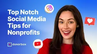 5 Social Media Actions to Grow Your Nonprofit's Visibility #socialmediamarketing #fundraisingideas