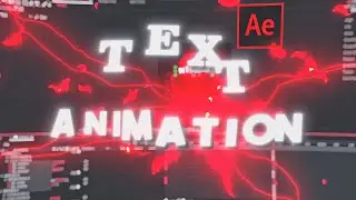 Text Animation - After Effect Tutorial