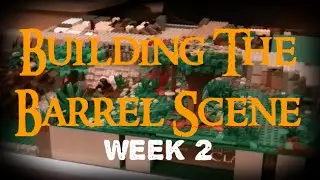 Hobbit MOC : Building the Barrel Scene - Week #2