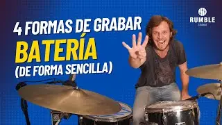 Como Grabar una Bateria con 1, 2 y 3 Micrófonos | Sencillo!