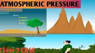 Atmospheric Pressure #atmospheric class 7 ll CBSE English Medium