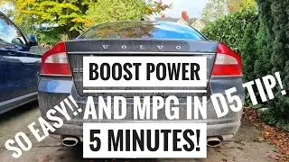 Boost Volvo MPG and Performance in 5 Minutes! How to Clean a Volvo D5 Inlet Manifold Pressure Sensor