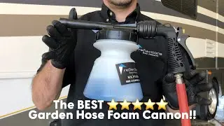 The Best Garden Hose Foam Gun 2021! Easy To Use! THICK FOAM!!