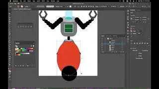 Flame - Creating a robot in Illustrator part 09