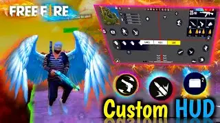 2 Finger Best Custom Setting Free Fire || Best Custom HUD in Free Fire