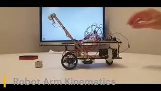 Simple Pick and Place Mobile Robot using Electromagnet