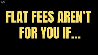 3 Types of People Who Should NOT Hire a Flat Fee Financial Advisor