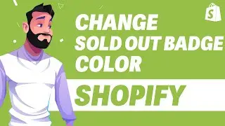 How To Change Sold Out Badge Color In Shopify