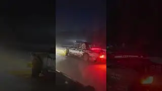 Дрифт на жигулях. Озеро.